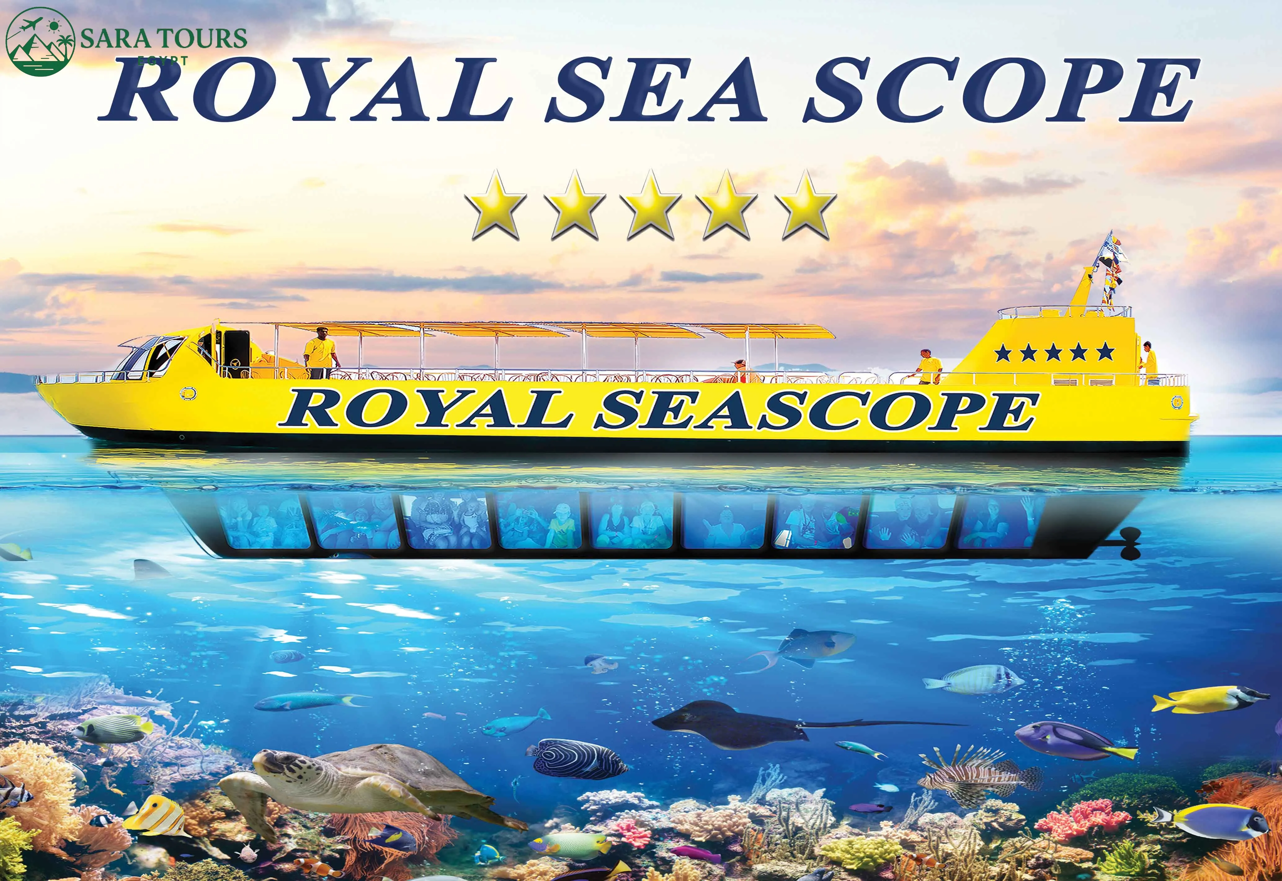 Royal Sea Scope Semi-Submarine Cruise in Hurghada